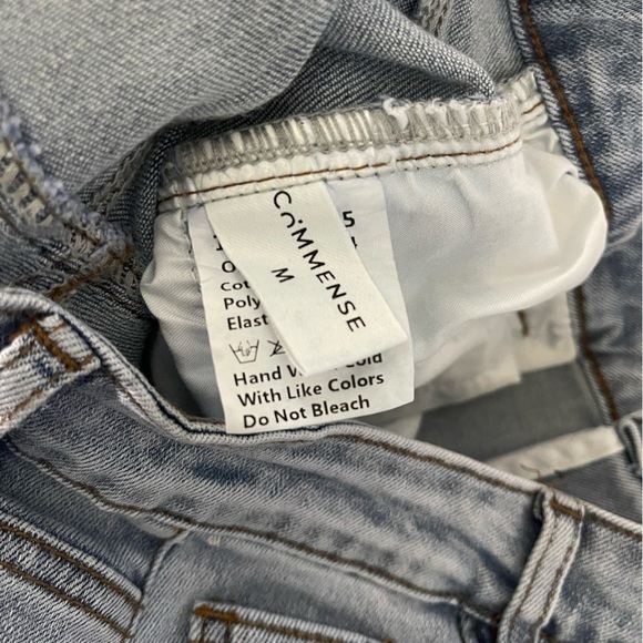 Commense Denim Pockets Flare Jeans Light Blue Wash Size Medium NWOT - Picture 7 of 9